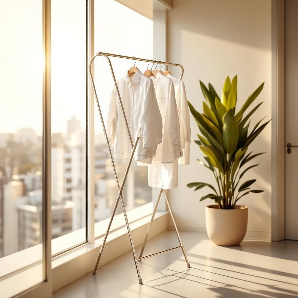 JOOM Tripod Clothes Drying Rack