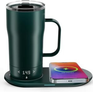 smart self heating mug warmer