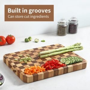 Large wood Cutting Board for Kitchen