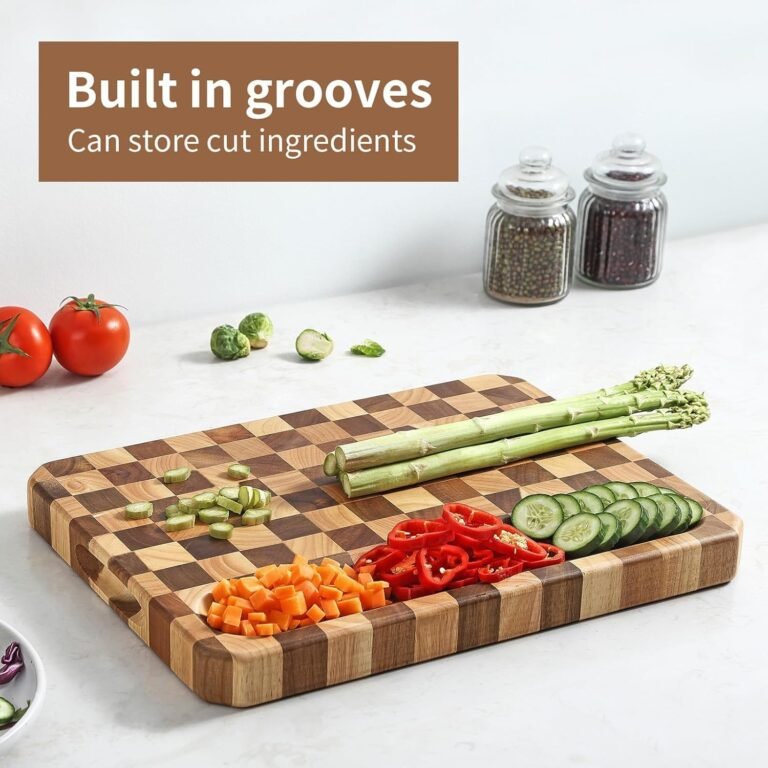 Large wood Cutting Board for Kitchen
