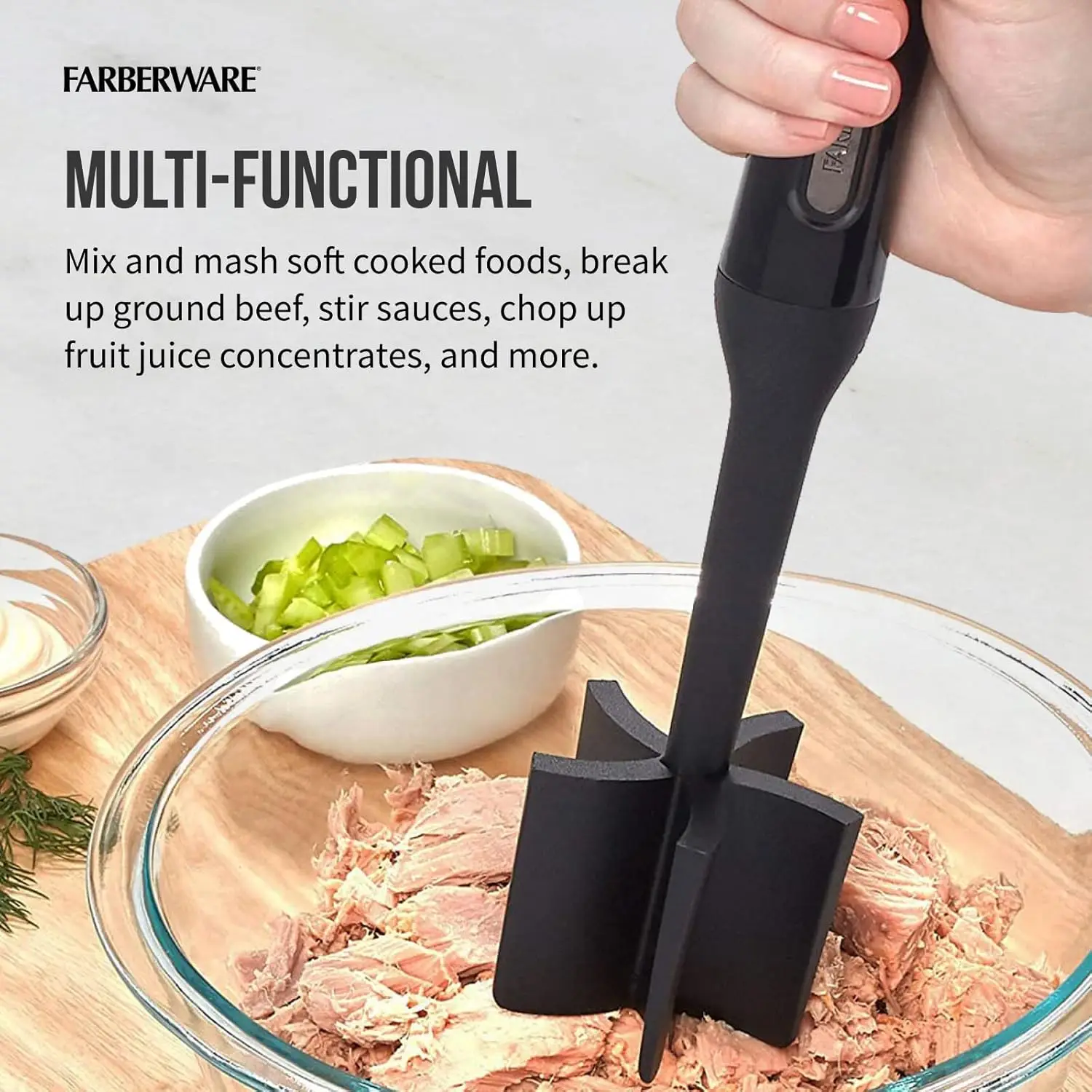 Farberware Nylon Meat and Potato Masher