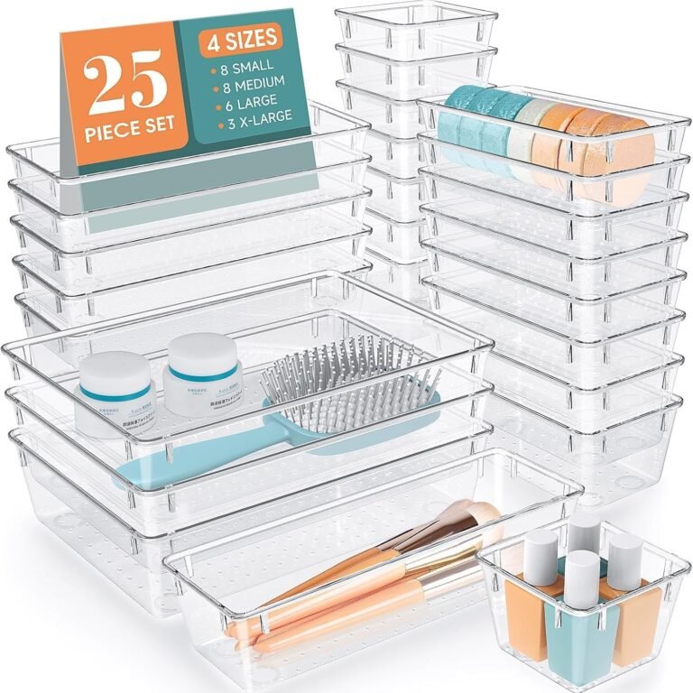 Ultimate WOWBOX 25 PCS Drawer Organizer Set nice