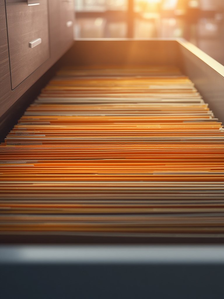 File Folders: 10 Ultimate Steps For Amazing Organization In 2026 2 colored file folders organized in drawer