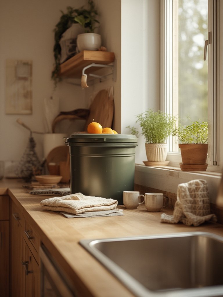 countertop compost bin