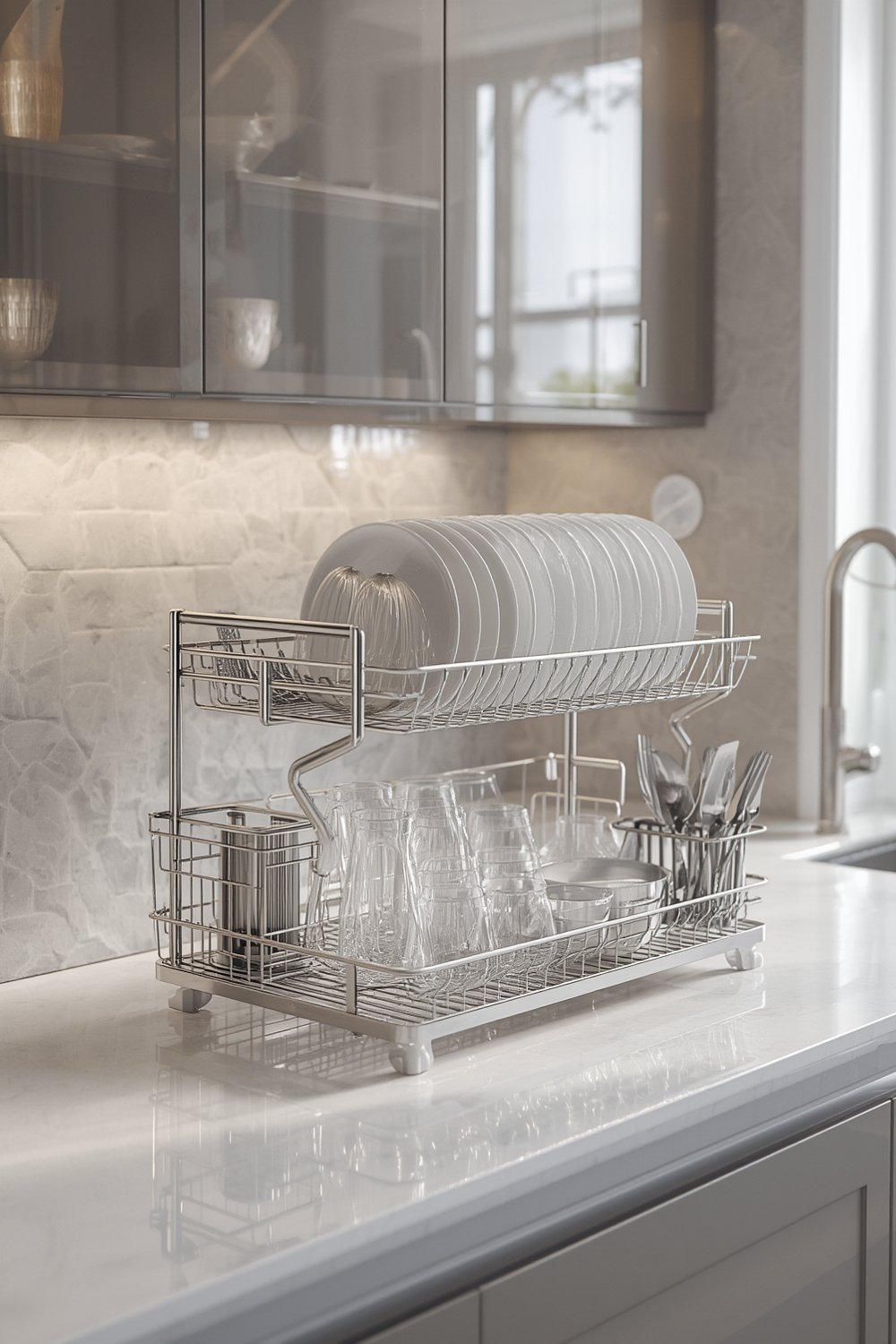 Dish Rack: 10 Ultimate Steps For An Amazing Kitchen In 2026 1 dish rack in use with kitchen essentials