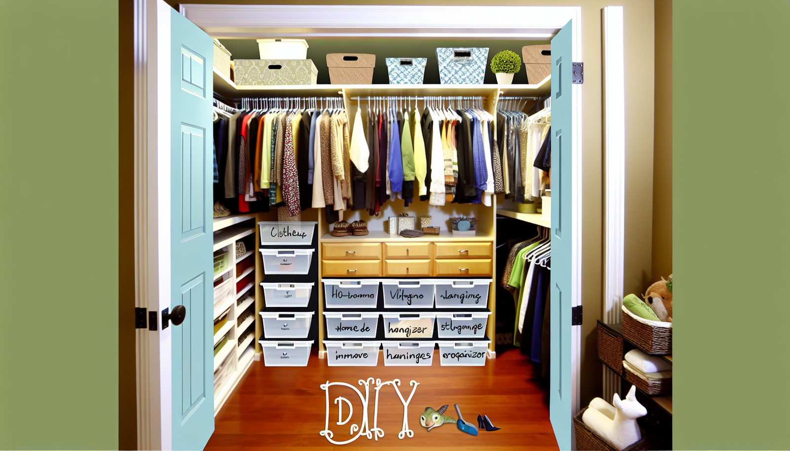 Creative DIY Closet Organization Ideas to Maximize Space