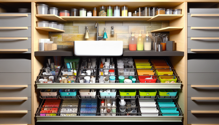 “Creative DIY Under Sink Storage Ideas: Kitchen & Bathroom Organization Hacks”