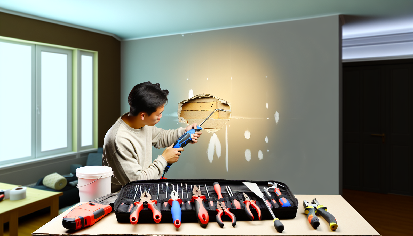 How to Patch a Hole in Drywall