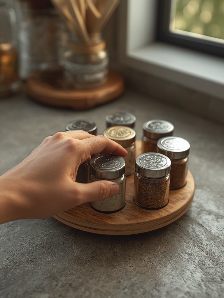 lazy susan organizer - Illustration 2