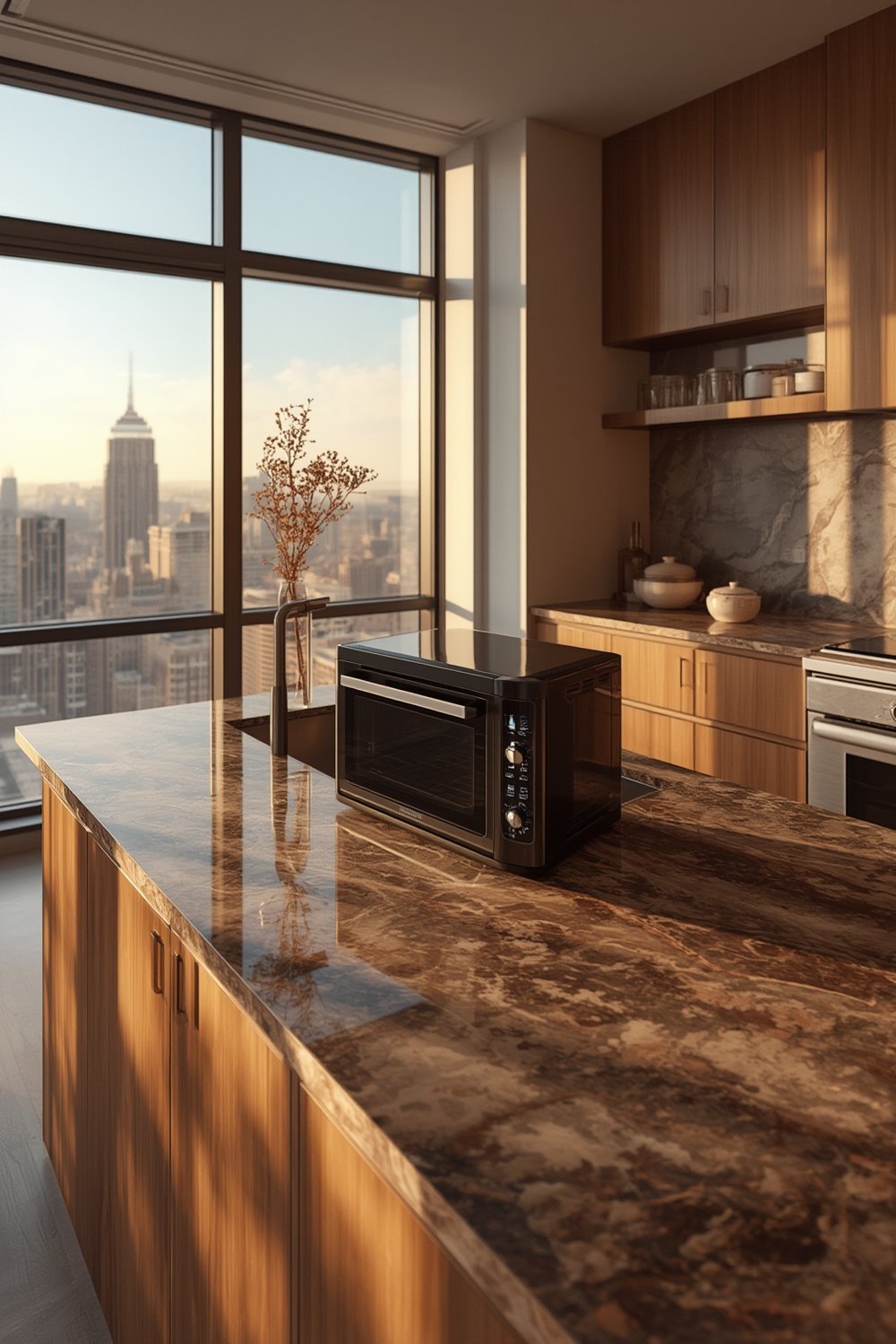 smart air fryer toaster oven - Illustration 1