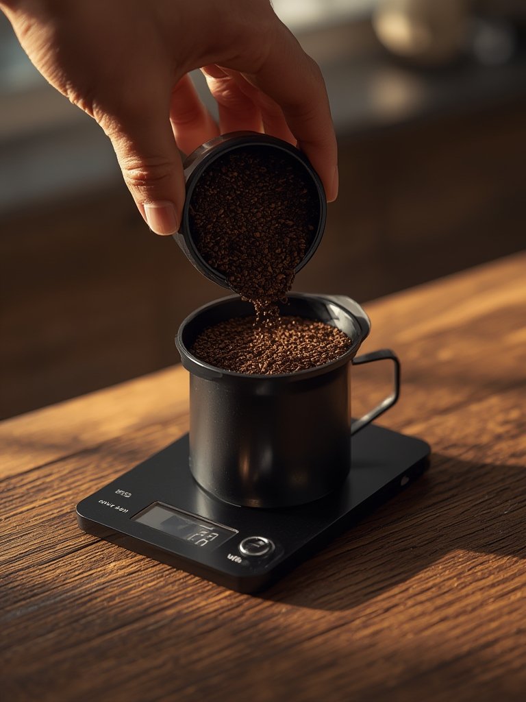 smart coffee scale - Illustration 2