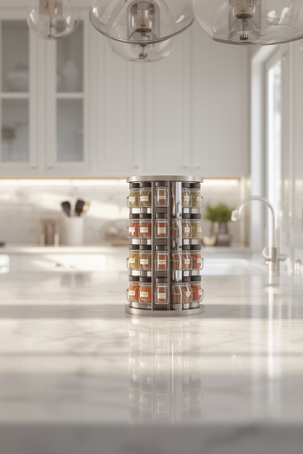 Spice Rack: 10 Ultimate Secrets For Amazing Kitchen Organization 2026 1 spice rack holding 20 glass spice jars