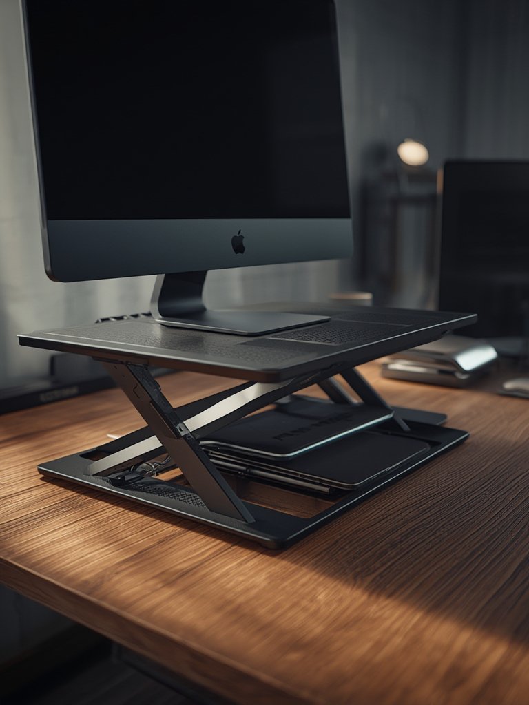 Monitor Stand: 7 Ultimate Steps For An Amazing Desk Setup 2026 2 adjustable riser feature of WALI monitor stand with storage solution underneath