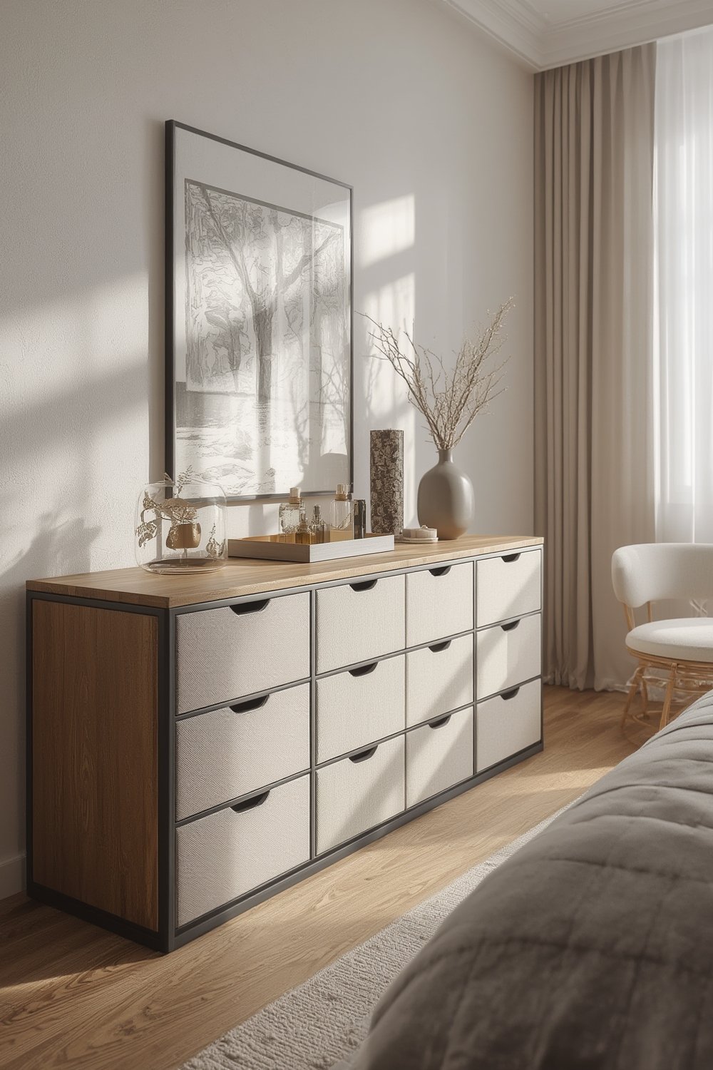 bedroom dresser product view