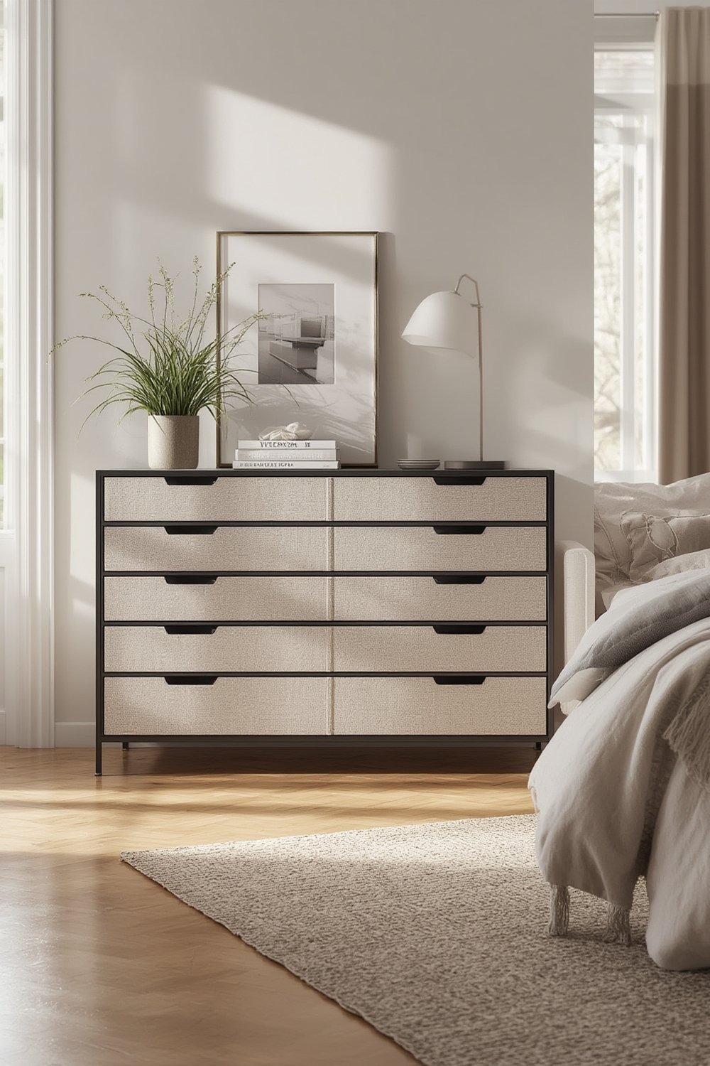 bedroom dresser product view