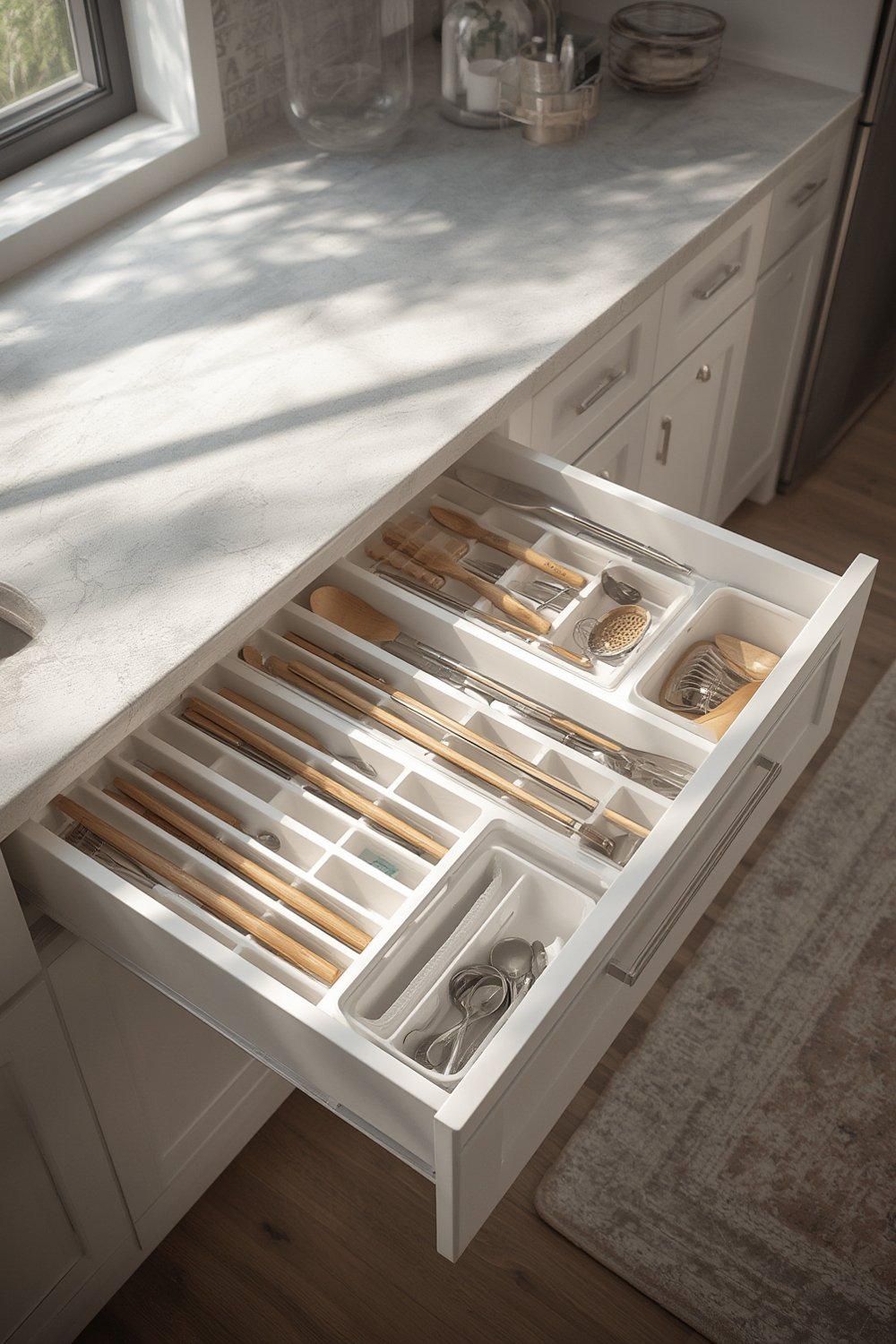 Drawer Organizer: 7 Ultimate Steps For An Amazing Kitchen Solution 1 drawer organizer product view