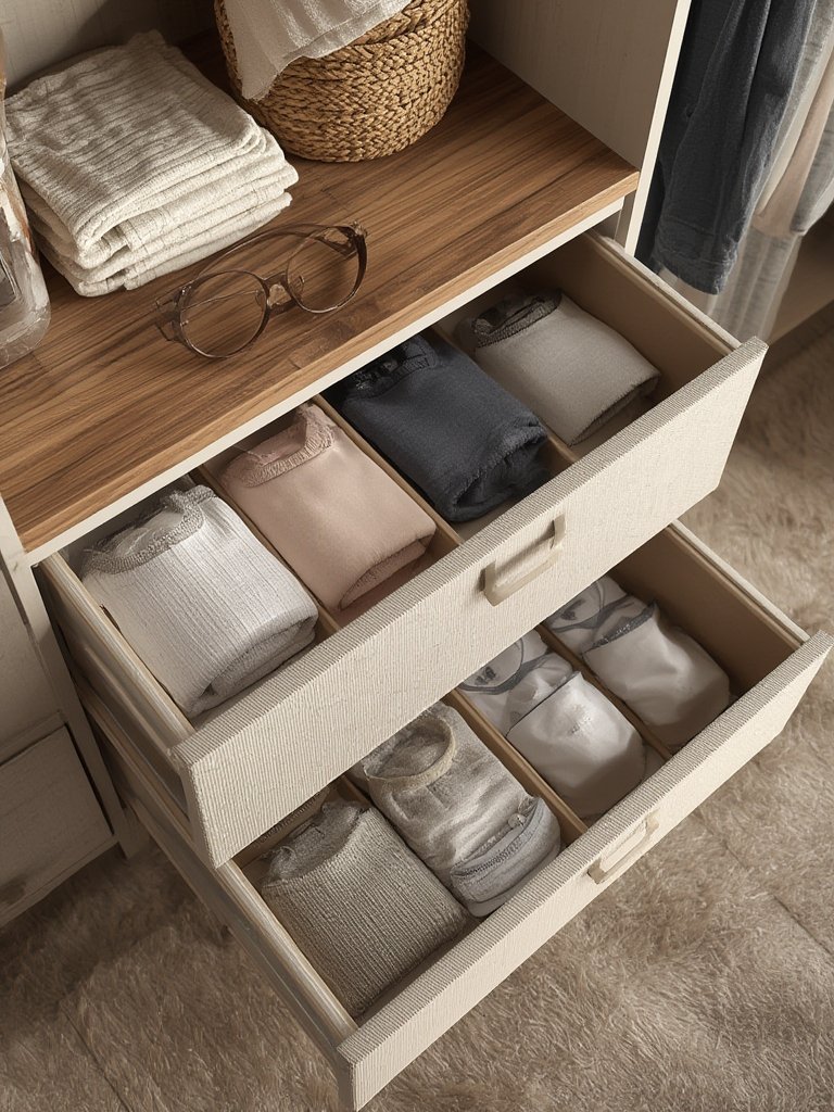 bedroom dresser in action