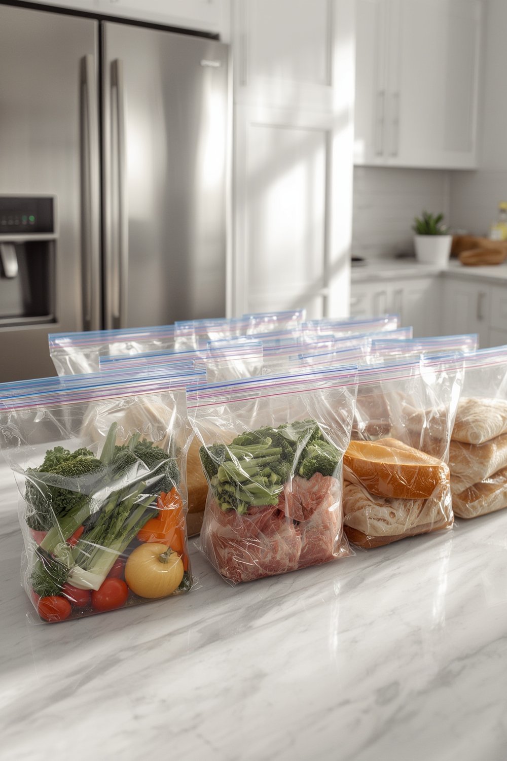 Freezer bags product view