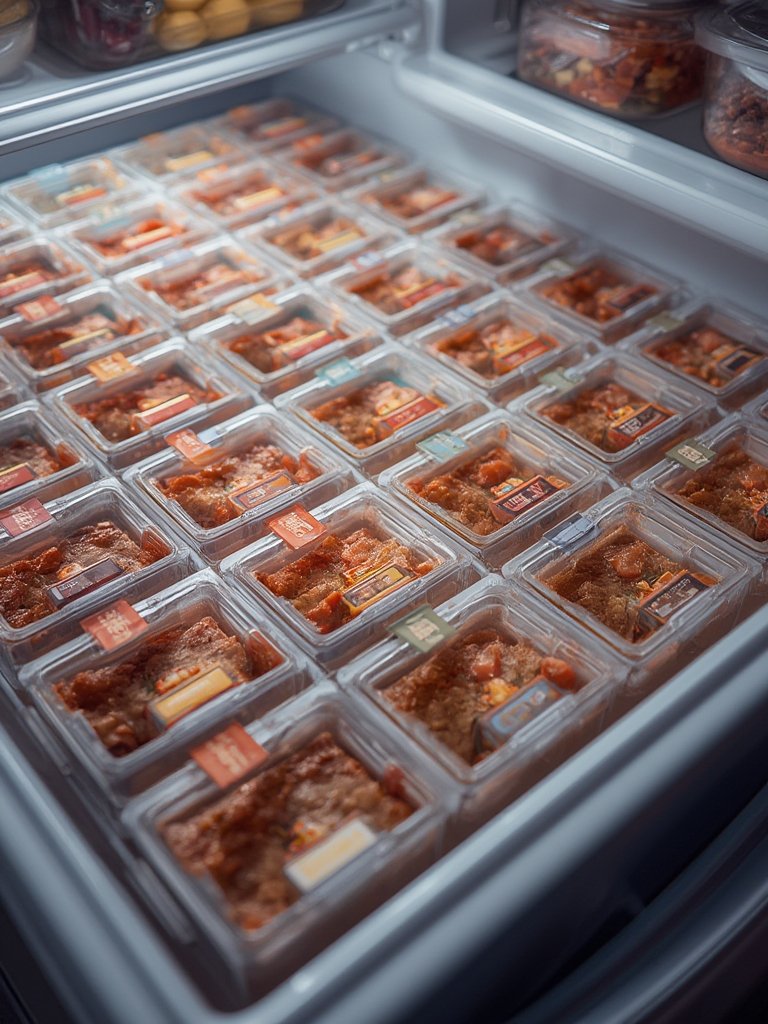 freezer block in action