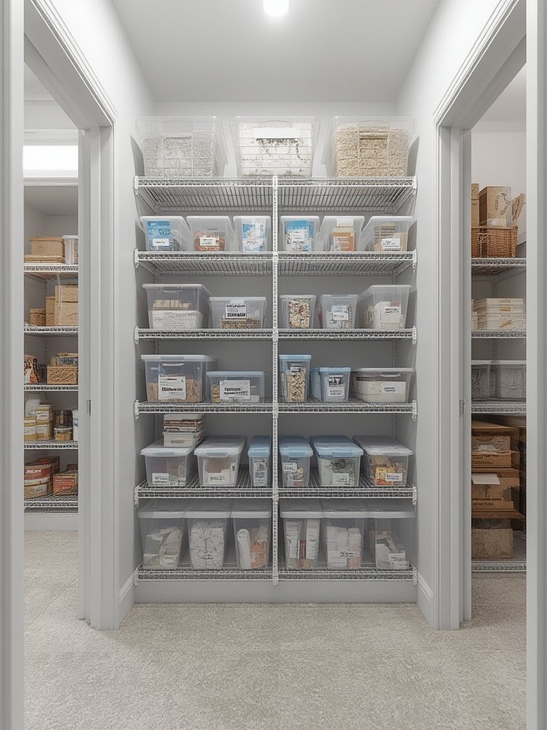 Plastic Shelves: 7 Ultimate Solutions For Amazing Organization In 2026 2 storage unit shelves in pantry
