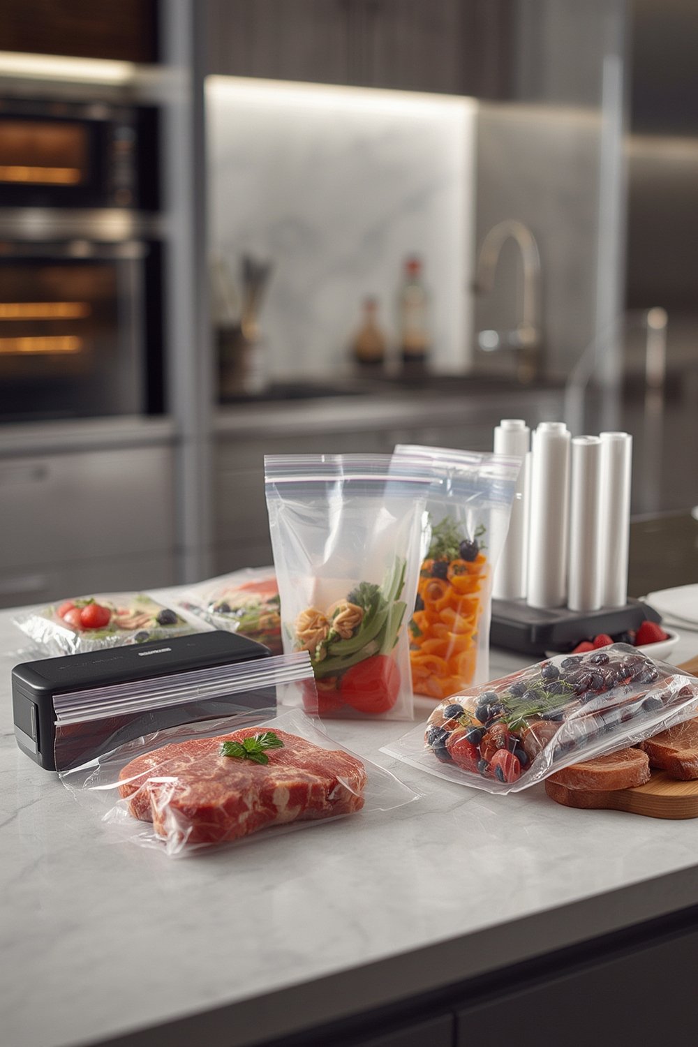 Vacuum Bags: 3 Ultimate Secrets For Best Food Preservation In 2026 1 vacuum bags in use for food protection