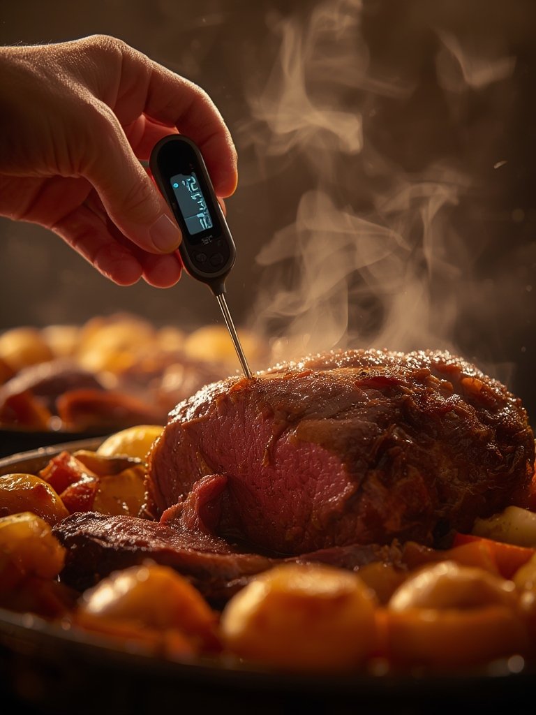 Meat Thermometer: 7 Ultimate Secrets For Best BBQ In 2026 2 meat thermometer in action